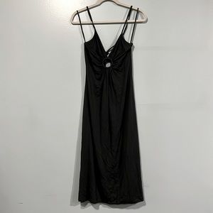 Michelle Jonas Keyhole midi dress